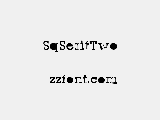 SqSerifTwo