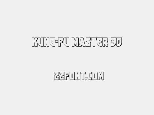 Kung-Fu Master 3D