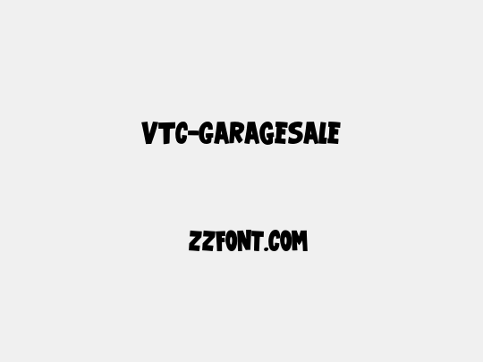 VTC-GarageSale