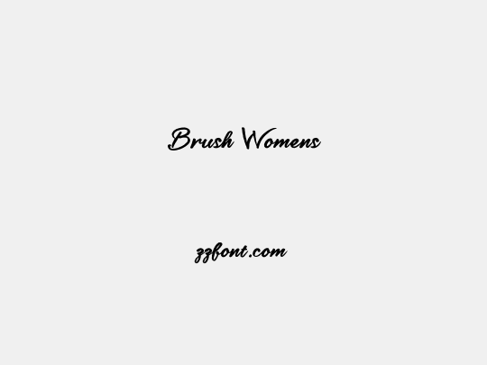 Brush Womens