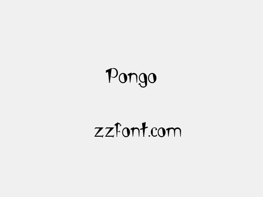 Pongo