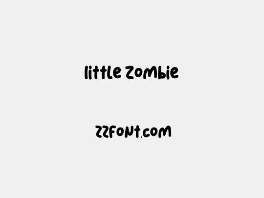Little Zombie
