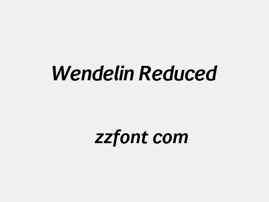 Wendelin Reduced