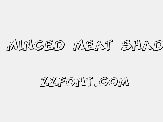 SF Minced Meat Shaded