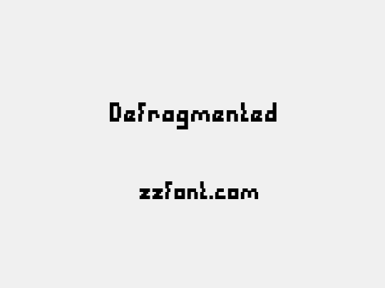 Defragmented