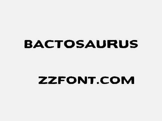 Bactosaurus