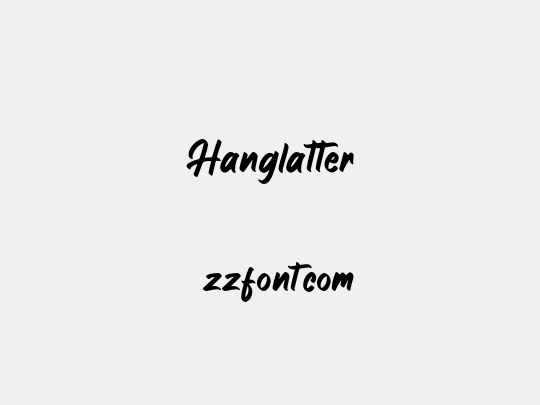 Hanglatter