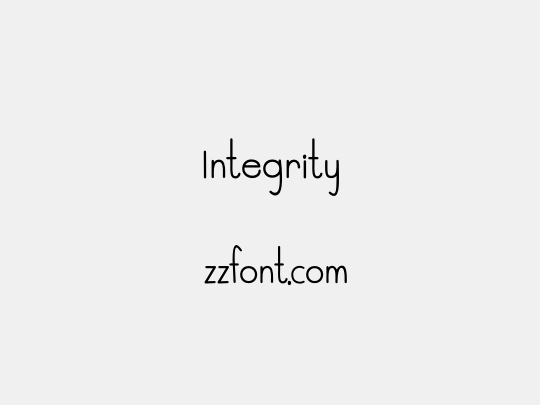 Integrity