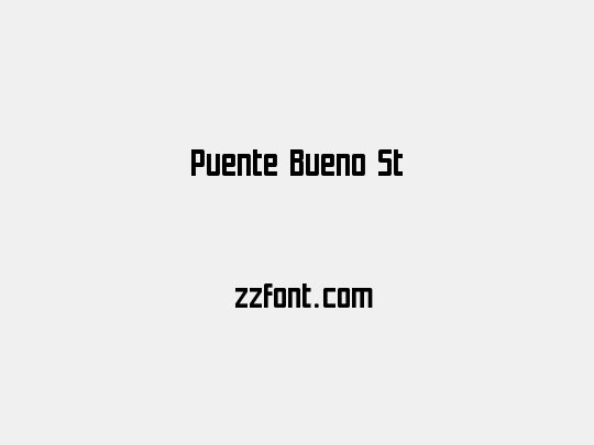 Puente Bueno St