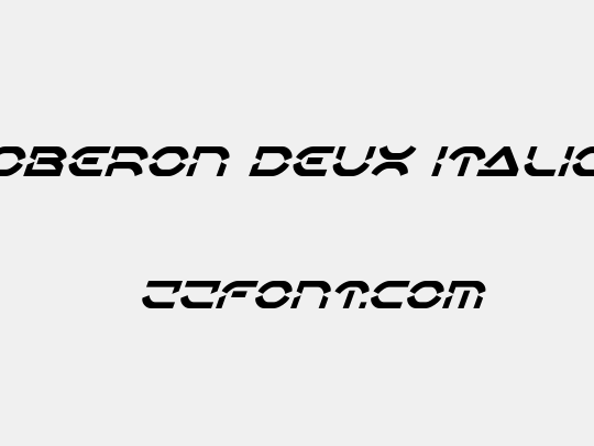 Oberon Deux Italic