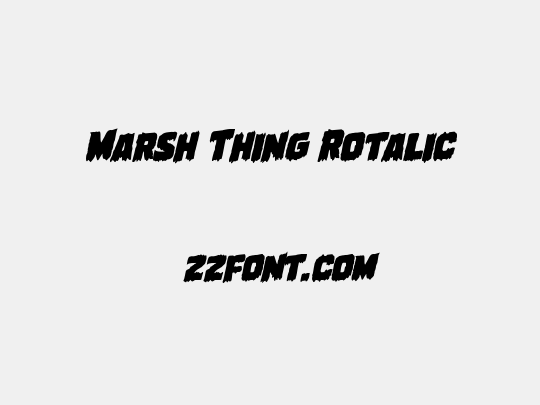 Marsh Thing Rotalic