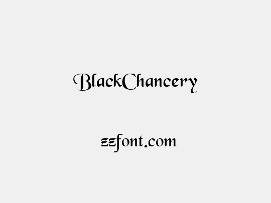 BlackChancery