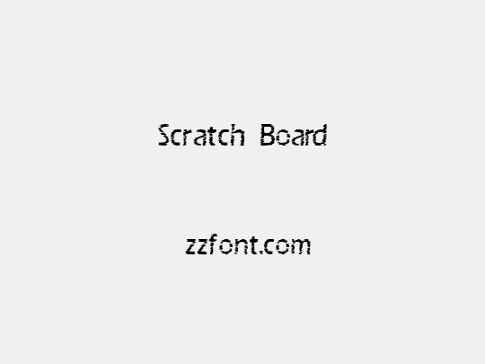 Scratch Board