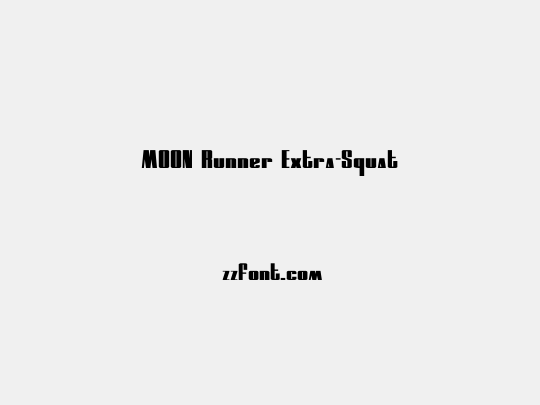 MOON Runner Extra-Squat