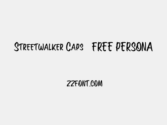 Streetwalker Caps (FREE PERSONA