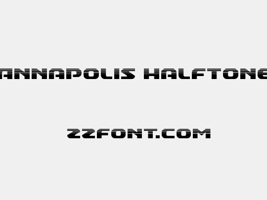Annapolis Halftone