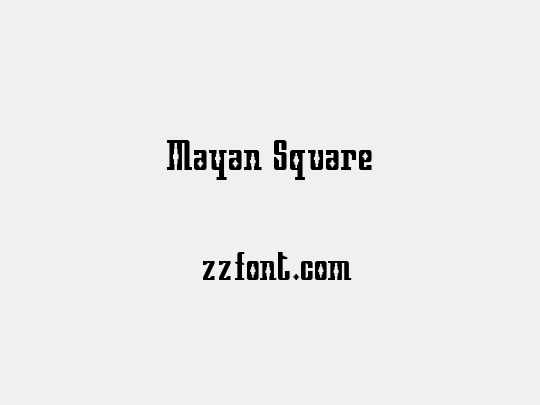 Mayan Square