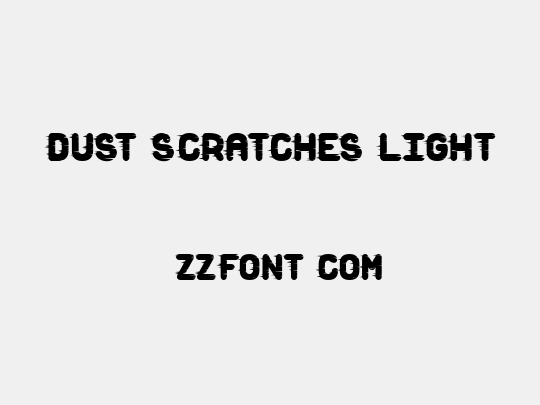 Dust Scratches light
