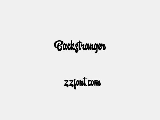 Backstranger