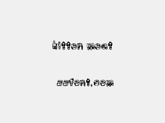 kitten meat