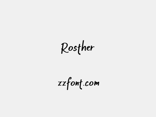 Rosther