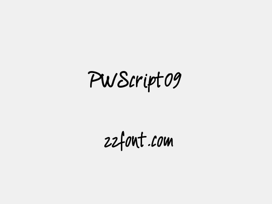 PWScript09