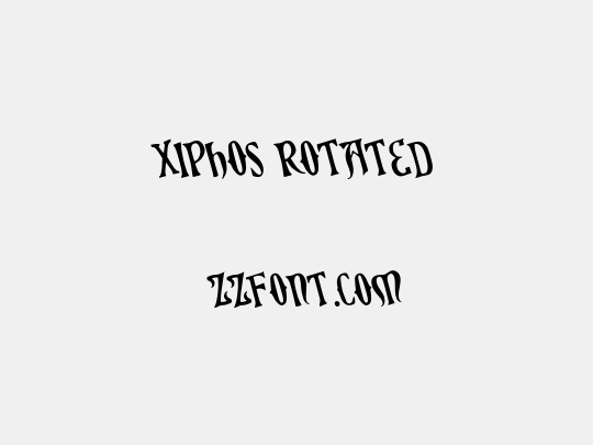 Xiphos Rotated