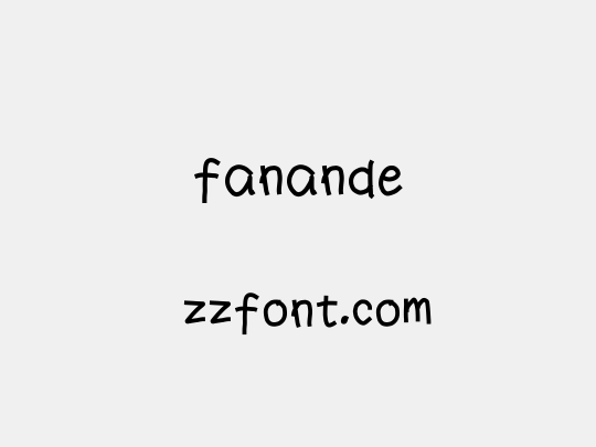 fanande