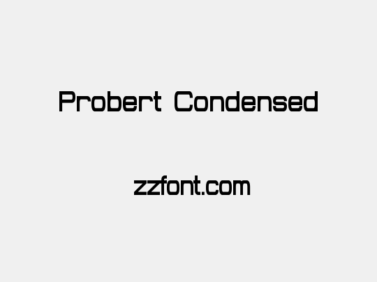 Probert Condensed