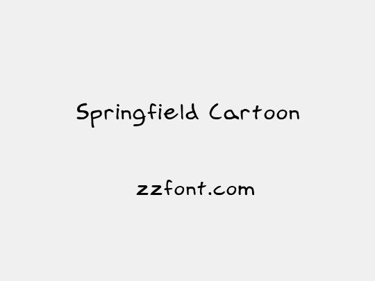Springfield Cartoon