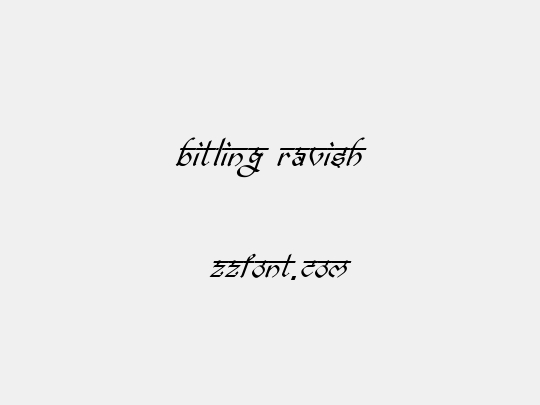 bitling ravish