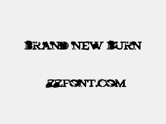 brand new burn