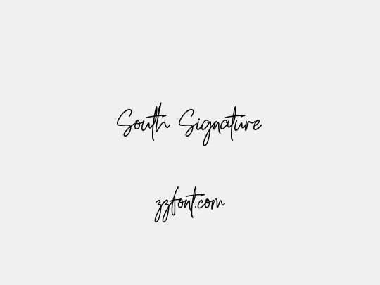 South Signature