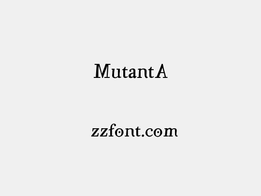 MutantA