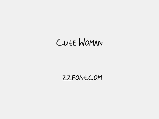 Cute Woman