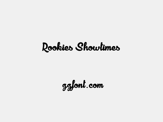 Rookies Showtimes