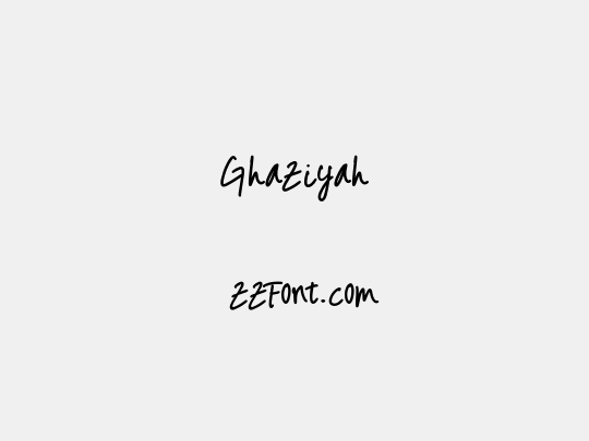 Ghaziyah