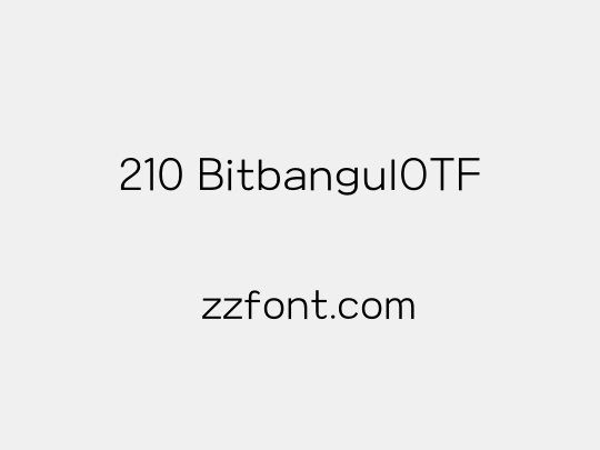 210 BitbangulOTF