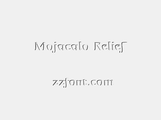 Mojacalo Relief