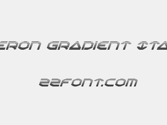 Oberon Gradient Italic