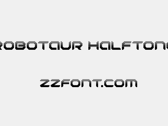 Robotaur Halftone