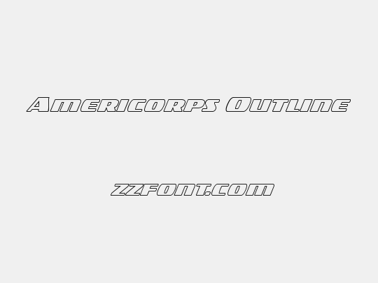 Americorps Outline