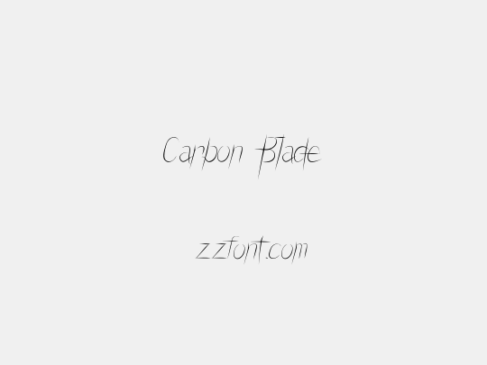 Carbon Blade
