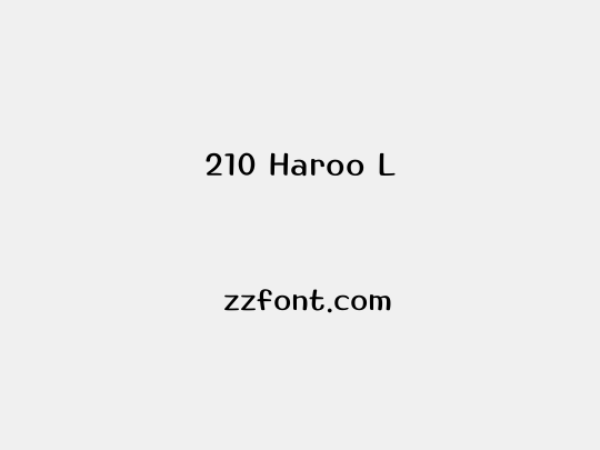 210 Haroo L