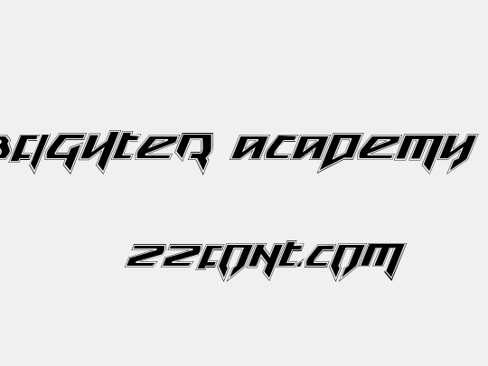 Snubfighter Academy Italic