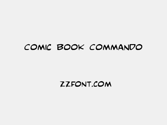 Comic Book Commando