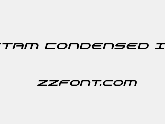 Antietam Condensed Italic