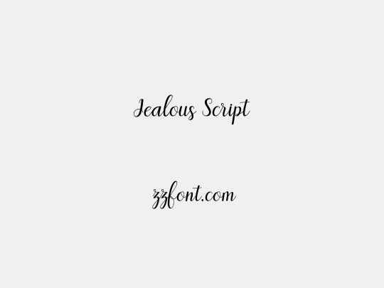 Jealous Script
