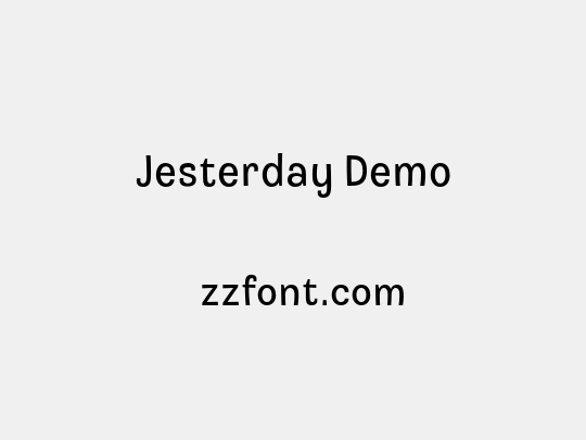 Jesterday Demo