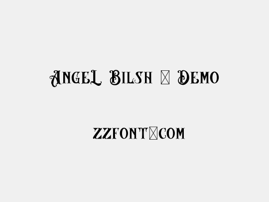 AngeL Bilsh - Demo